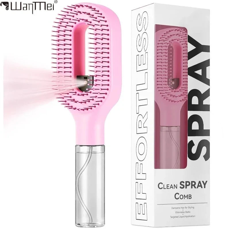 Spray Hairbrush