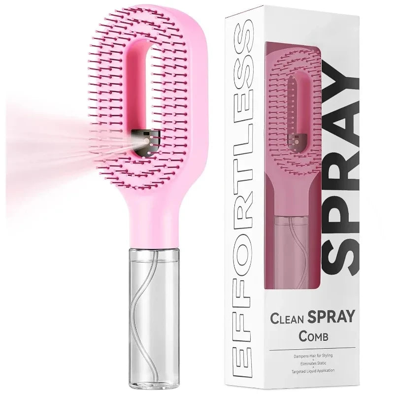 Spray Hairbrush