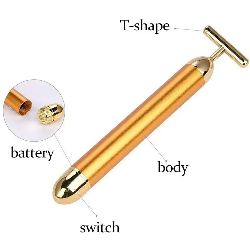 24k Gold Face Roller