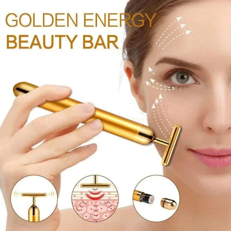 24k Gold Face Roller